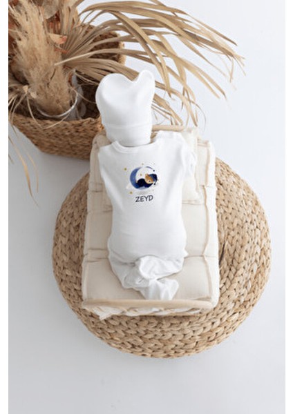 %100 Pamuk Baskılı 11’li Isimli Organik Bebek Hastane Çıkışı modelleri