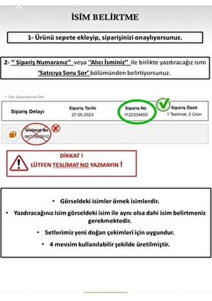 %100 Pamuk Baskılı 11’li Isimli Organik Bebek Hastane Çıkışı indirimleri