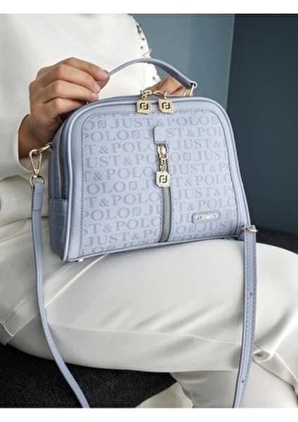 Justpolo Kadın Ayarlanabilir Uzun Askılı Omuz Çantası Postacı Çantası Çapraz Çantası