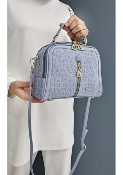 Justpolo Kadın Ayarlanabilir Uzun Askılı Omuz Çantası Postacı Çantası Çapraz Çantası