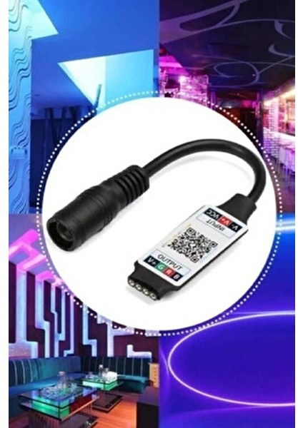 Bluetooth ile Telefondan Rgb Şerit LED Kontrol Modülü LED Control fiyatları