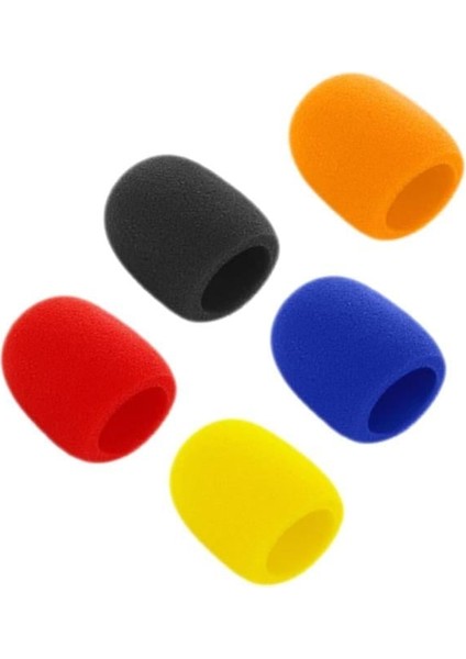 Tenon ZE-7130 5'li Standart 5 Renk El Mikrofon Süngeri (Sarı-Turuncu-Kırmızı-Mavi-Siyah) fiyatları