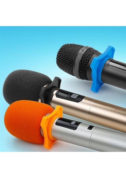 Tenon ZE-7130 5'li Standart 5 Renk El Mikrofon Süngeri (Sarı-Turuncu-Kırmızı-Mavi-Siyah) fırsatları