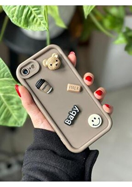 iphone 7 Plus ve 8 Plus Uyumlu Çikolata Baby Oyuncak Tasarım Kılıf