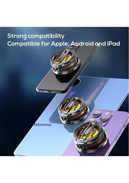 Telefon Tablet Soğutucu Fan 15W Power Radyatörlü Magsafe/manyetik ve Klipsli fiyatları