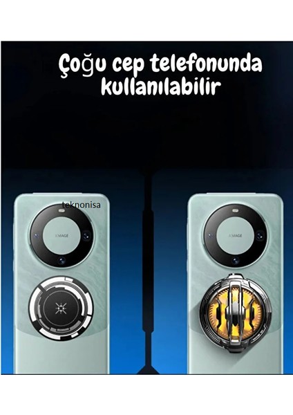 Telefon Tablet Soğutucu Fan 15W Power Radyatörlü Magsafe/manyetik ve Klipsli indirimleri