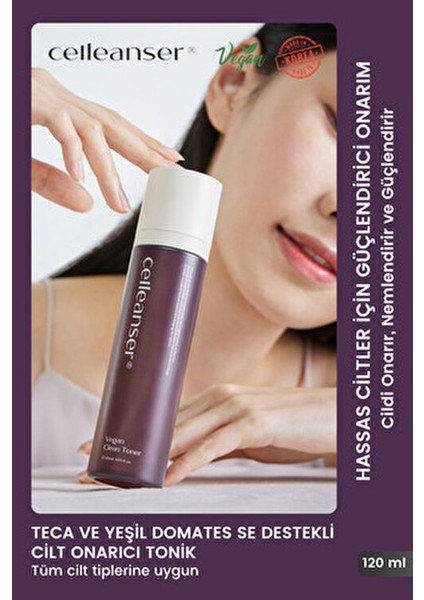 Vegan Tonik Tüm Cilt Tipleri İçin Yaşlanma Karşıtı ve Canlandırıcı 120 ml