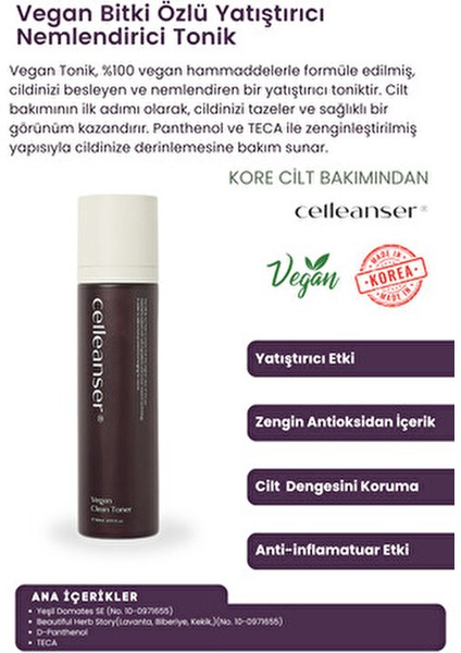 Vegan Tonik Tüm Cilt Tipleri İçin Yaşlanma Karşıtı ve Canlandırıcı 120 ml fiyatları
