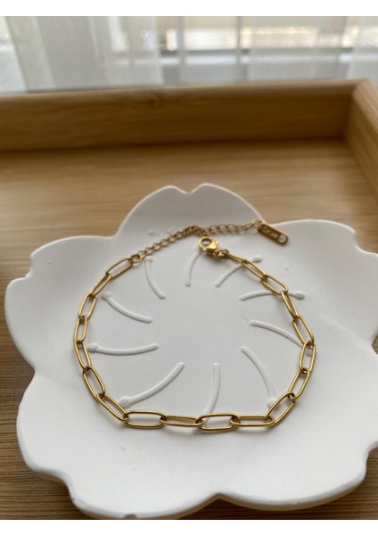 14 Ayar Kaplama Çelik Bileklik