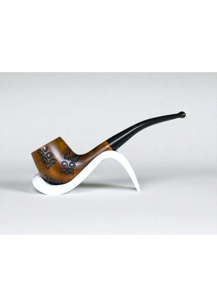 Yeşilimsi Ahşap Pipo | Ahlat Ağacı Pipo | Pearr Wood | Metal Filtreli | Pipo Sehpası Hediyeli fırsatları