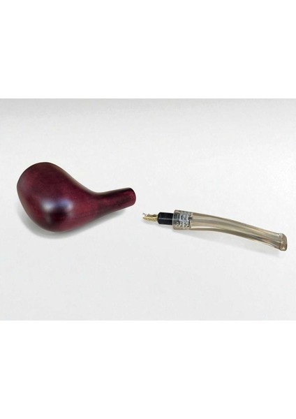 Vişne Ahşap Pipo | Ahlat Ağacı Pipo | Pearr Wood | Metal Filtreli | Pipo Sehpası Hediyeli fırsatları