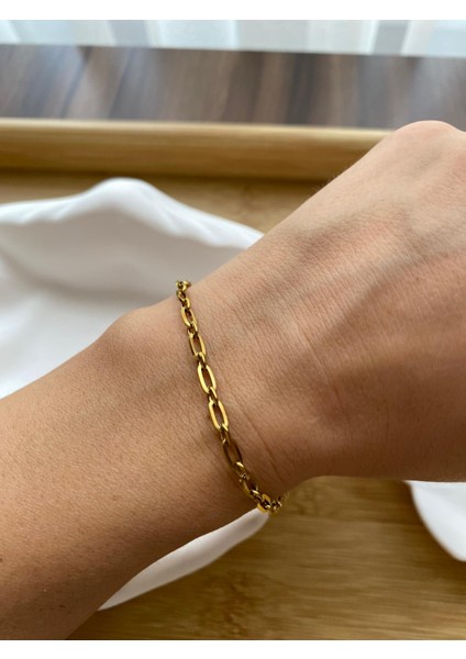 14 Ayar Kaplama Çelik Bileklik fiyatları