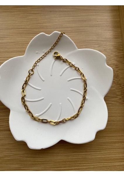 14 Ayar Kaplama Çelik Bileklik fırsatları