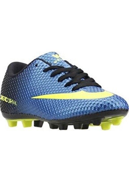 401 Mavi Sarı Halı Saha Krampon Yetişkin Kullanıcılar İçin Plastik Malzemeden Üretilmiştir