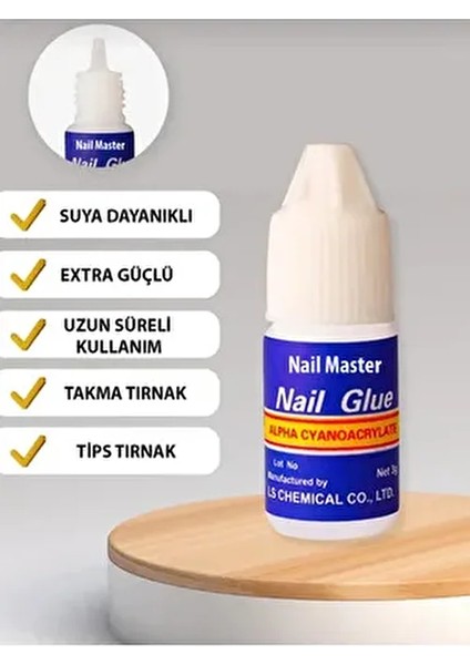 3 gr Takma Tırnak Tips Yapıştırıcı