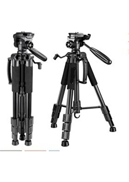 Neepho 8850 175 cm Ayarlanabilir 360° Dönebilen Taşıma Çantalı Tripod