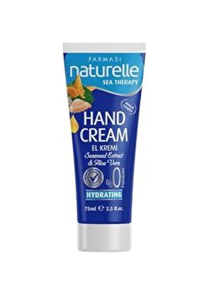 Naturelle Sea Therapy Yosun & Aloe Vera Nemlendirici El Kremi 75 ml