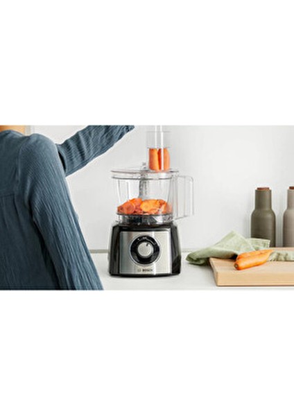 Çok Yönlü Mutfak Makinesi 50+ Fonksiyonlu | 2,3 Lt Kapasite | Paslanmaz Çelik 800 W