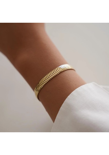 Kilitli Mega Yılan Altın Bileklik fiyatları