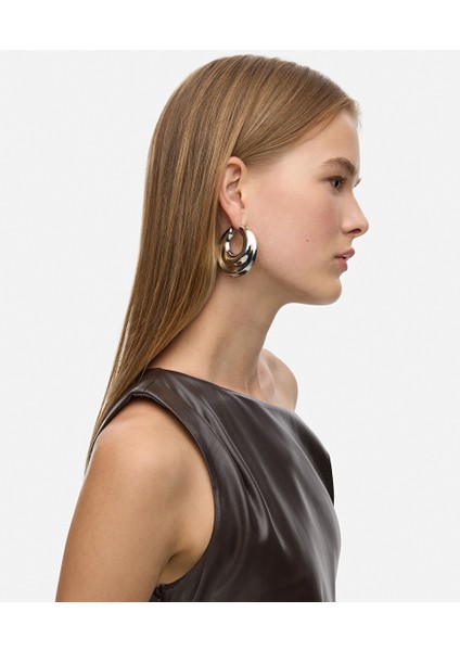 Dokulu Maksi Halka Küpe IW6250068114122 fiyatları