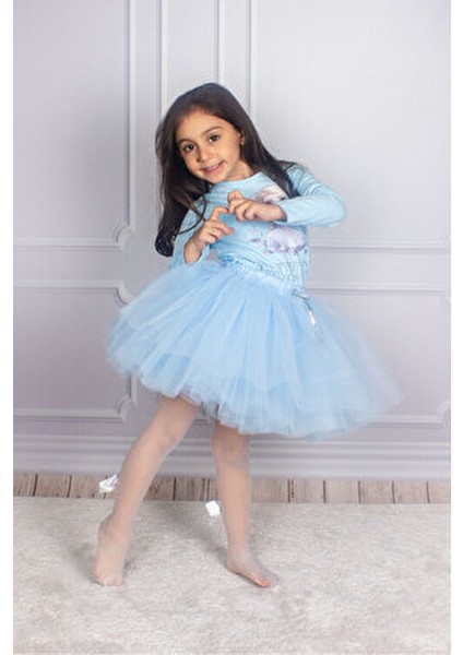 Kadın Yazlık Denim Elbise ve Tütü Etek İkili Takım Trend Silüet ile Özel Olaylar İçin fiyatları