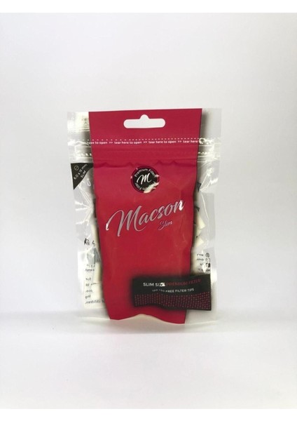 Pamuklu Filtreli Ağızlık Sigara Sarma Pamuğu Tütün Sarma Için Zıvana Filtre 6 mm