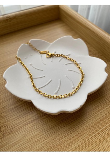 14 Ayar Kaplama Çelik Bileklik