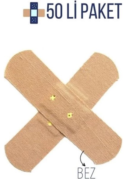 Bez Yara Bandı Cansın 50 Adet