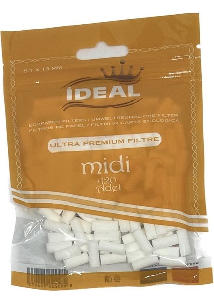 5.7X13MM Ultra Premium Midi Sigara Filtresi (5X120) fiyatları