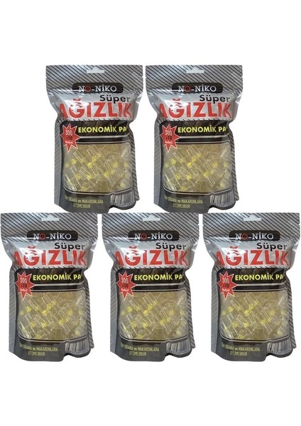 No-Niko Regular 5 Paket 310'LU 8.4mm Kullan At Sıgara Ağızlığı