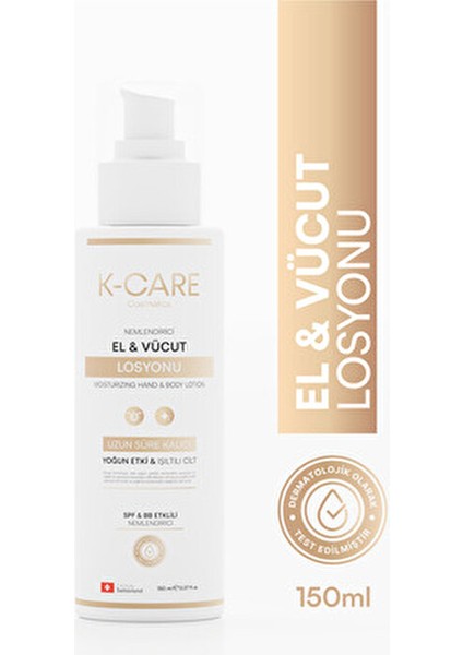 El Vücut Losyonu- Spf ve Bb Etkili - 150 ml