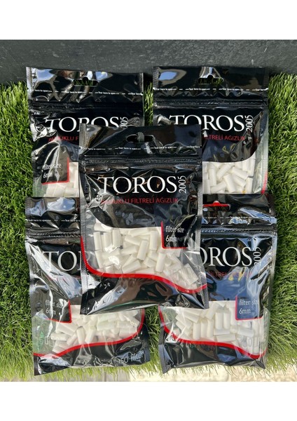 Toros Marka 6,00 mm Sigara Filtresi (5 Li)
