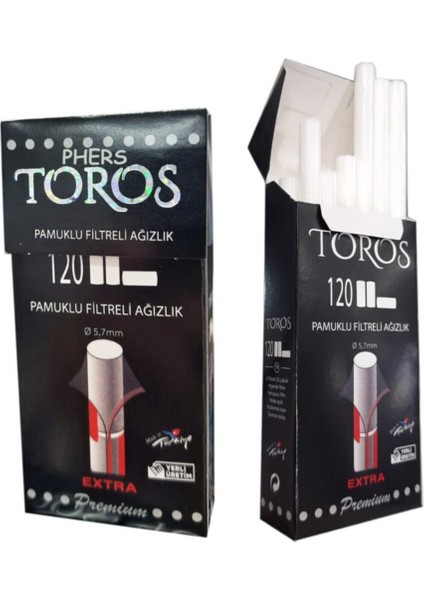 Toros Tutun Filtresi - Stick Premium Sünger Sigara Ağızlık 5.7 mm 1 Paket fiyatları