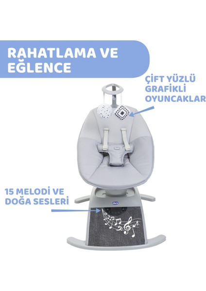 Chicco Comfy Elektrikli Ana Kucağı Silver Spring fiyatları