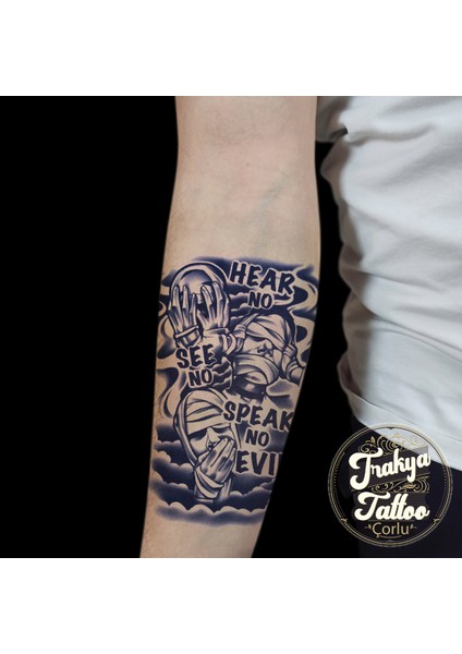 Yarı Kalıcı Dövme Yarım Kol Bulut Dövmesi fiyatları