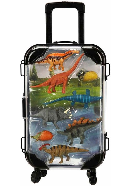 Valizli Hayvan Figürleri Oyun Seti - Dinozor’lu Set modelleri