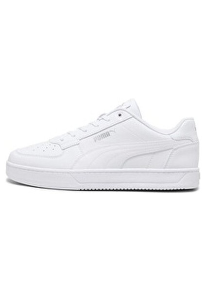 Caven 2.0 Unisex Deri Sneaker Düz Taban Beyaz Renk Günlük Kullanım İçin Rahat Ayakkabı