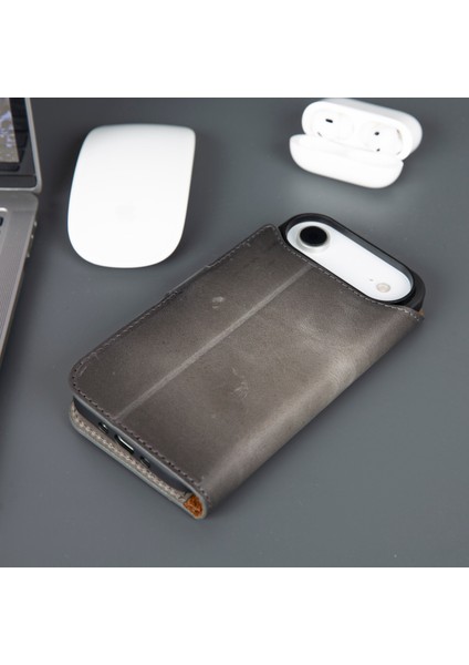 iPhone 17 Air Deri Cüzdanlı Kılıf – Rfıd ve Magsafe Uyumlu fiyatları