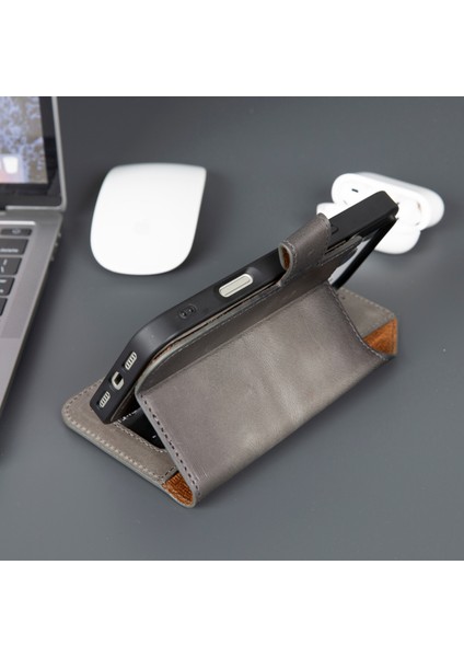 iPhone 17 Air Deri Cüzdanlı Kılıf – Rfıd ve Magsafe Uyumlu fırsatları