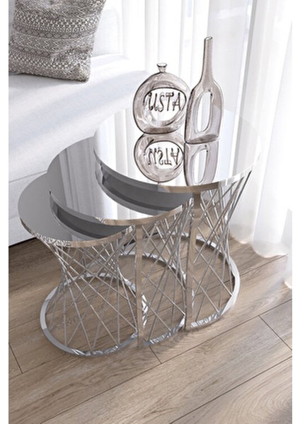 Hasır Telli Model Gümüş Zigon Düz Ayna fiyatları