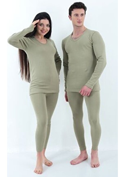 Don-X| Kışlık Termal Şardonlu Içleri Pamuk Takım ( Askeri Yeşil ) Renk fiyatları