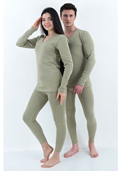 Don-X| Kışlık Termal Şardonlu Içleri Pamuk Takım ( Askeri Yeşil ) Renk modelleri