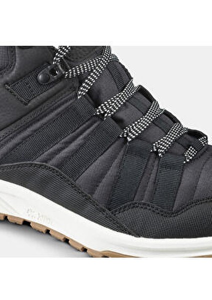 Quechua Kadın Outdoor Kar Botu - Su Geçirmez - Siyah - NH500 Mid
