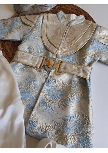 (Patikli) 0 6 Ay ve 1 Yaş Mevlüt ve Sünnet Kıyafeti Bebek Mevlütlük Sünnetlik Takım indirimleri