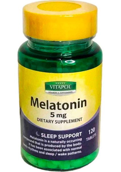 5 Mg 120 Tablet Uyku Desteği Sleep Support