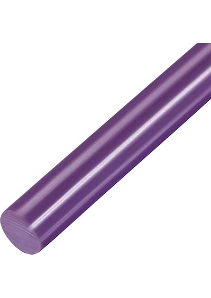 Mum Sıcak Silikon Mor 11,2 mm 30 cm Kalın