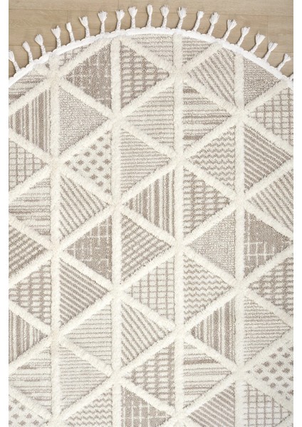 Krem Bej Dokuma Oval Halı Antre Çocuk Odası Oturma Odası Salon Mutfak Halısı Oval modelleri