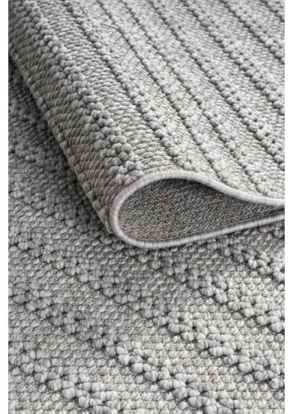 Gri Yumuşak Dokulu Halı Antre Yolluk Çocuk Odası Oturma Odası Salon Mutfak Halısı 0011