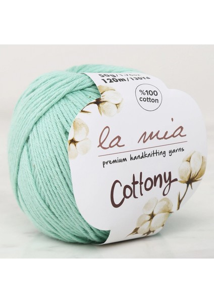 La Mia Cottony Yeşil Bebek El Örgü Ipi - P12 - 33565
