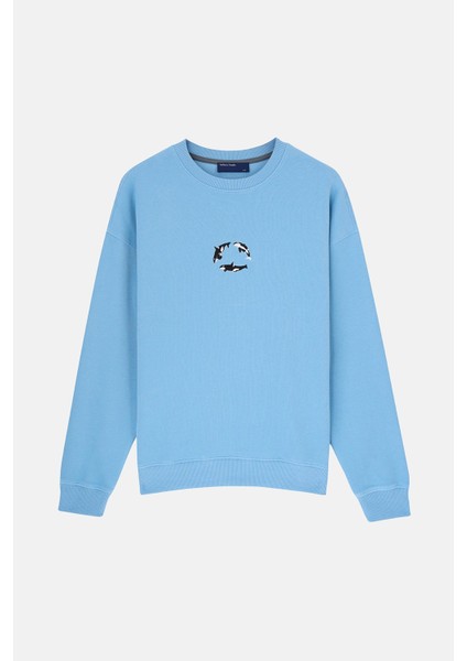 Orka Supersoft Sweatshirt - Açık Mavi